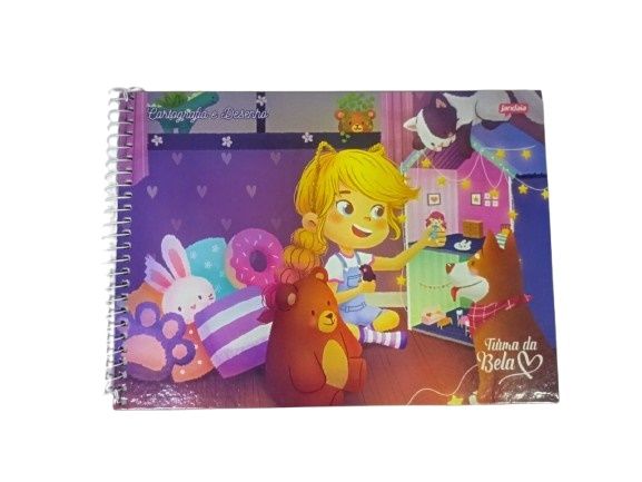 Caderno Des. CD 80Fls  275x200mm Turma Be...