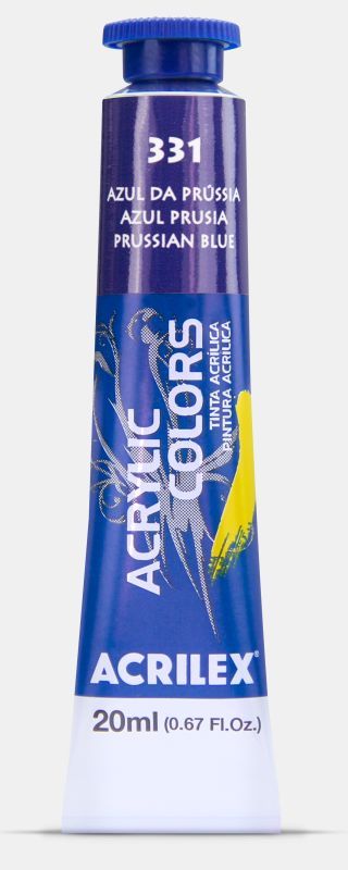 Tinta Acril. Color 20ml Ref.331 Azul da P...