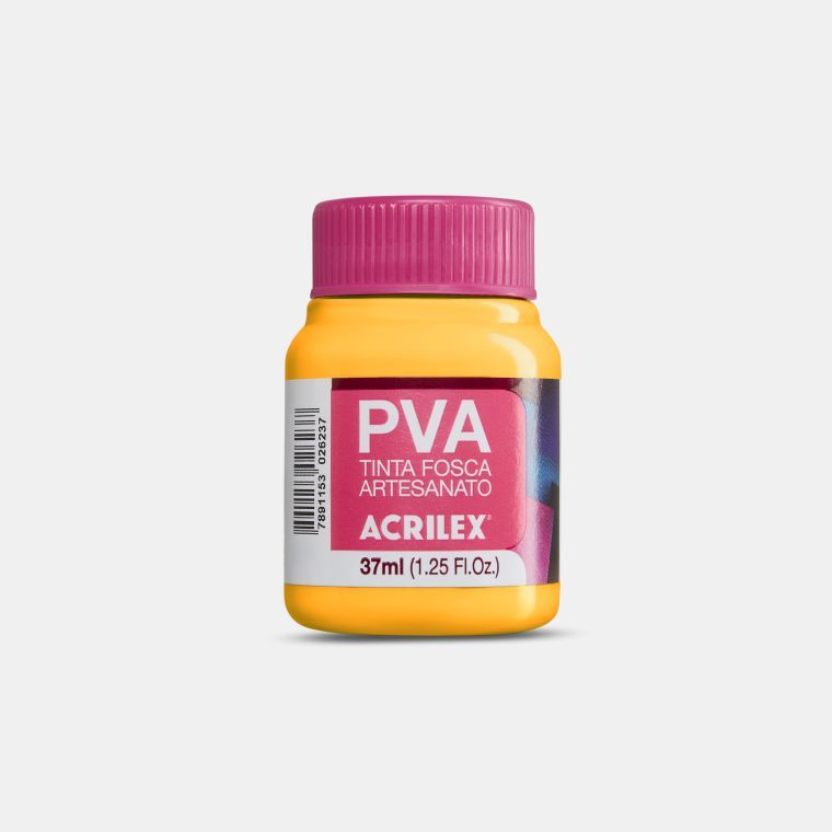 Tinta Plástica PVA 37ml Ref.03240-505 Ama...