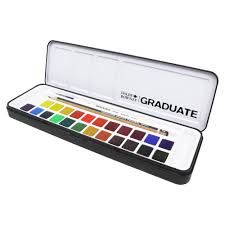 Tinta Aquarela Graduate 36 cores Ref.D135...