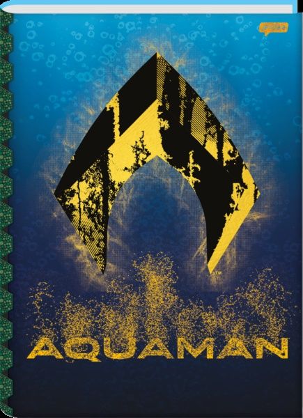 Caderno CD 10 Mat 160F Aquaman Ref:75141