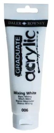 Tinta Acril. DR Graduate 120ml Mixing Branco