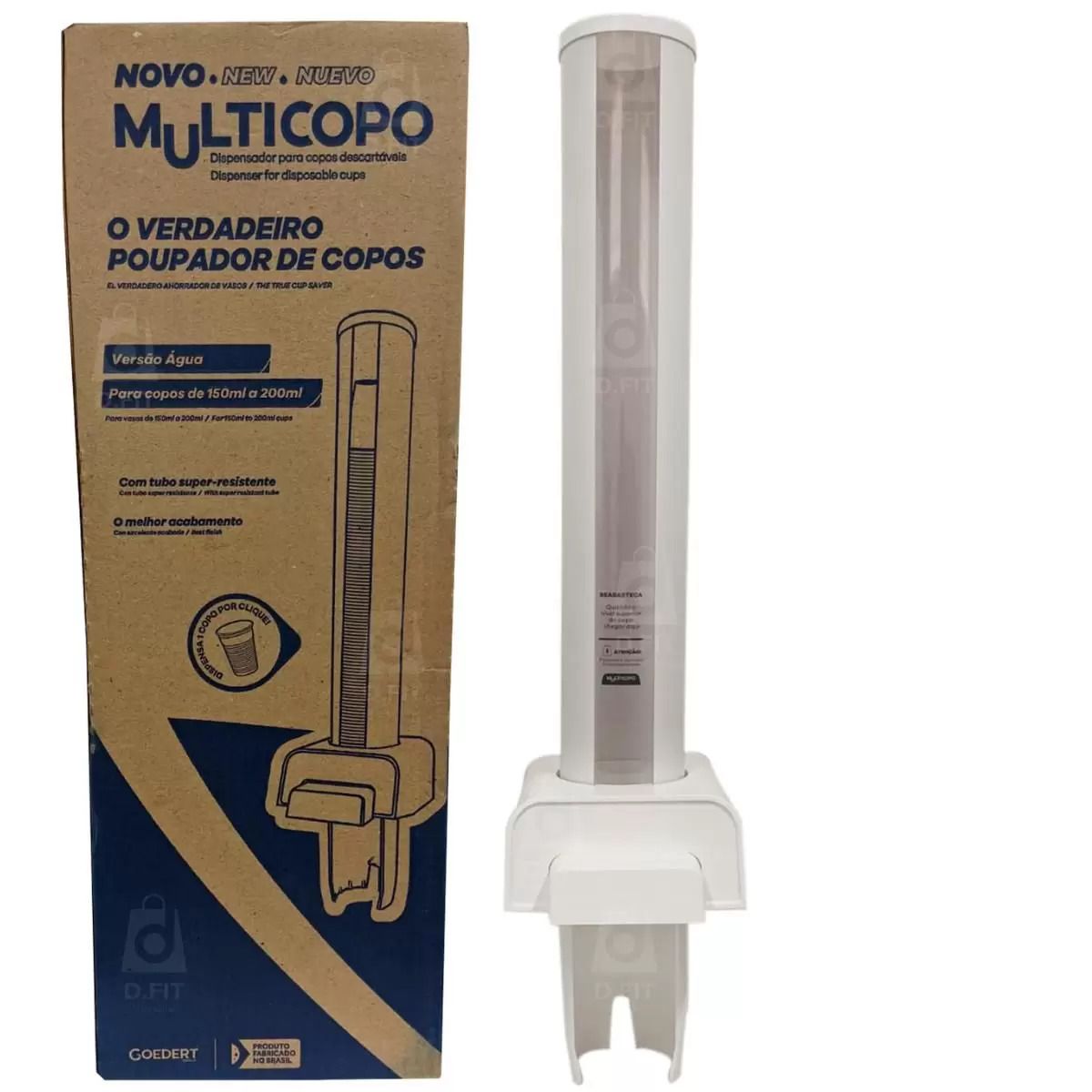 Porta Copo Agua Multicopo 150/200ml 53308...