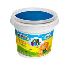 Pote Massinha Uti Guti 140g Ref.1024 Azul...