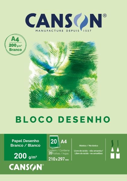Bloco p/Des Tec A4 200g 20F Ref.66667045 ...