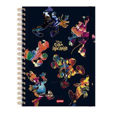 Caderno Espiral CD 1Mat 80Fls Neo Disney ...