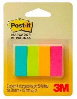 Marcador P/Paginas 38x15 flags de papel 4...