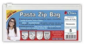 Pasta Zip Bag 26x18 A5 Ref.2782-0Cristal