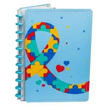 Caderno Disko G 80F 90g Amor ao Autista