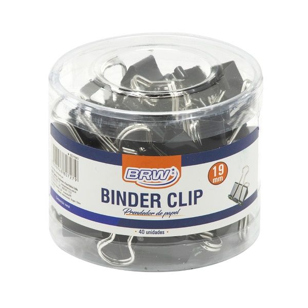 Prendedor de Papel 19mm Ref.BD1940 BRW