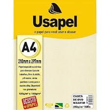 Papel Casca de Ovo A4 180g 50Fls Ref.2501...