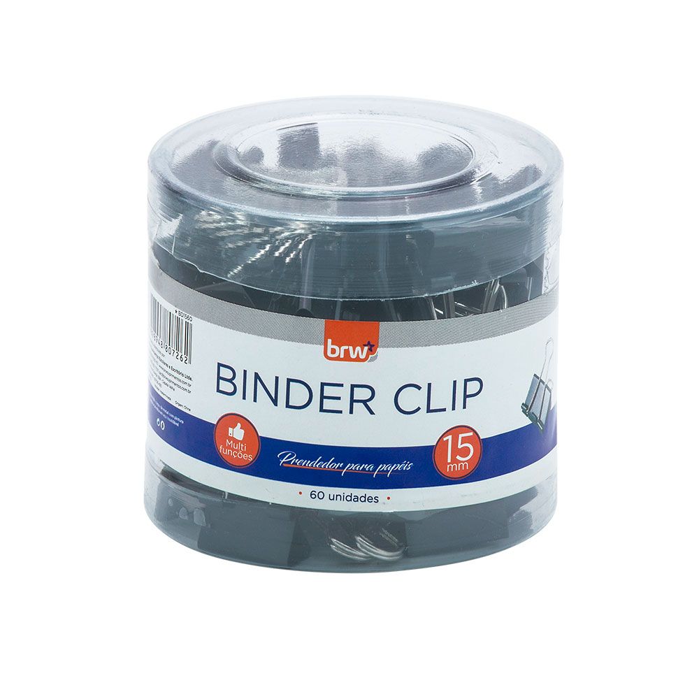 Prendedor de Papel 15mm Ref.BD1560 BRW