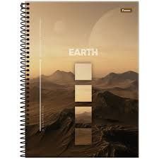 Caderno CD 240Fls 15Mat 4 Elementos Fsc