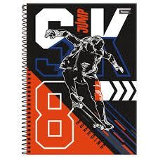 Caderno CD 300Fls 15Mat Jump Fsc