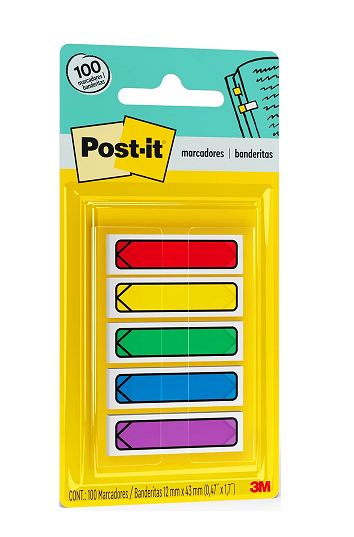 Post-It Flags Tape Seta 11,9x43,2 100Fl 5...