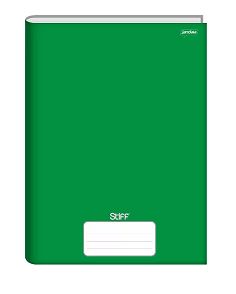 Caderno Brochura CD ¼ 96Fl Stiff  Verde