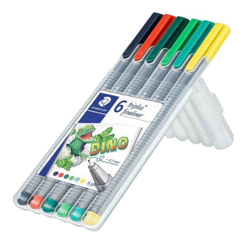 Caneta Triplus Fineliner c/6 Ref.334-SB6C...