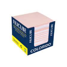 Bloco p/Recado Filicube 90g 650Fls Ref.76...