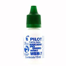 Tinta p/Marc. Q Branco 15ml Ref.WBM-7 Verde