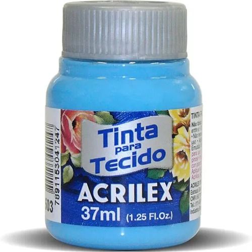 Tinta p/Tecido Fosca 37ml Ref.4140-503 Az...