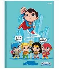 Caderno Brochurao CD 80F Super Friends Re...