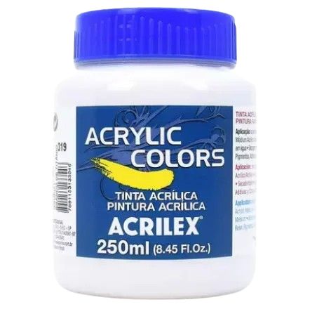 Tinta Acril. Color 250ml Ref.319 Br Titanium