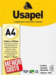 Papel Casca de Ovo A4 180g 50Fls Ref.2500...