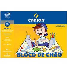 Bloco Esc. de Chão A2 90g 30Fls Ref.6666-...