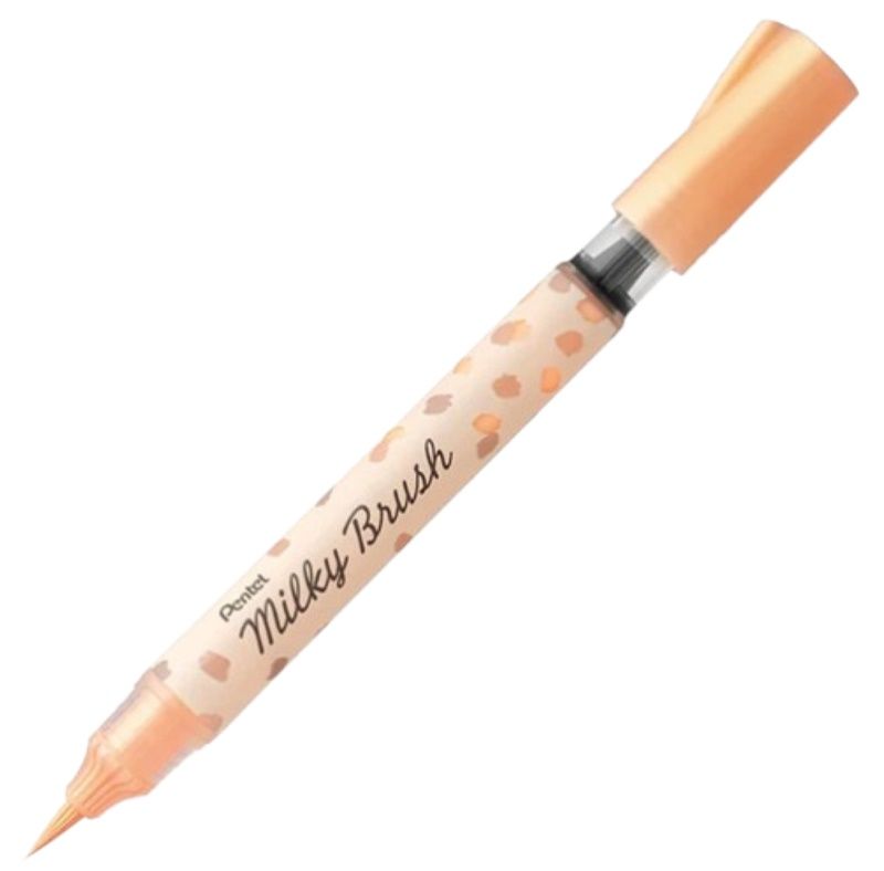 Pincel Brush Milky Laranja Pastel Ref:XGF...