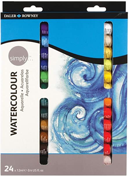 Tinta Aquarela DR Simply 12ml 24 cor Ref....