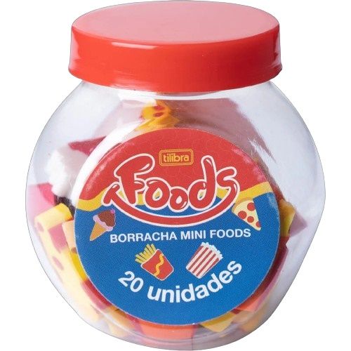 Borracha Mini Foods C/20Un Ref:345041