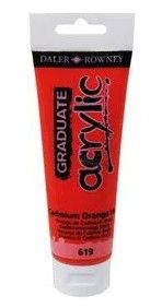 Tinta Acril. DR Graduate 120ml Laranja Ca...