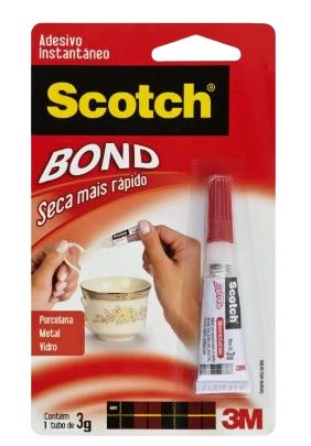 Cola Instantânea Mil 3g Scoth Bond