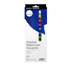 Tinta Guache DR Simply 12ml 12 Cores Ref....