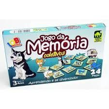 Jogo Da Memória Coletivos c/24 Peças Ref.66