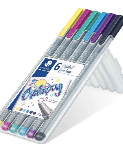 Caneta Triplus Fineliner c/6 Ref.334-SB6C...