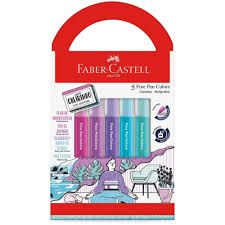 Caneta 0.4 Fine Pen c/5 Cores Perfumadas ...