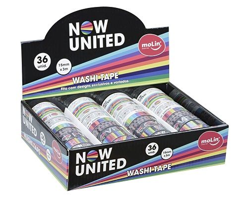 Fita Ades. Washi Tape Now United  Ref:30895