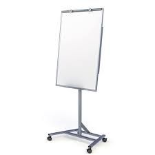 Flip Chart Magnetico c/Rodizios 70x100 Re...