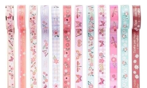 Fita Ades. Washi Tape Borboleta  Ref:30985