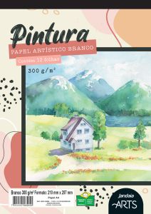 Caderno Espiral Pintura 300g A3 30F Ref.7...