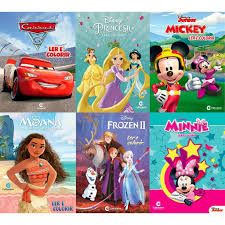 Livro Ler e Colorir Disney Sortido Ref.02...