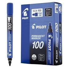 Pincel Marc. Perman. Marker Ref.SCA-100 Azul