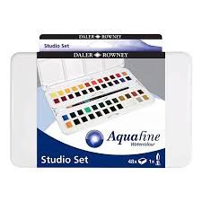 Tinta Aquarela Pastilha 48 Cor Aquafine