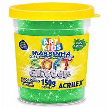 Massa de Modelar 150g Soft Glitter Ref.20...