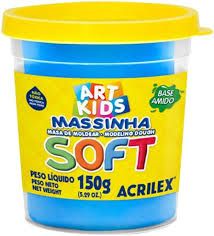 Massa de Modelar 150g Soft Ref.109 Azul