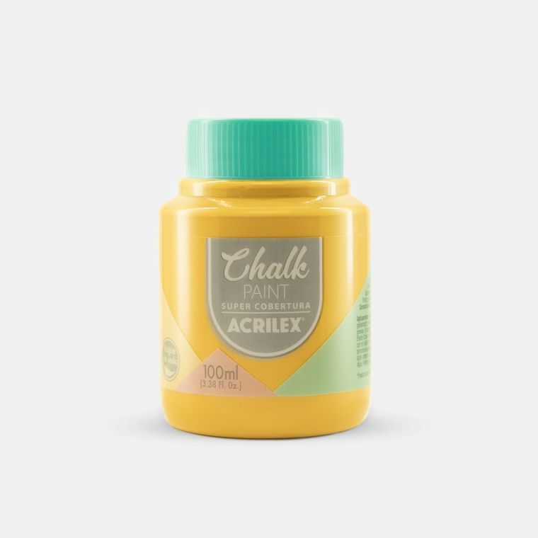 Tinta Chalk Paint 100ml Ref.5610-849 Açafrão