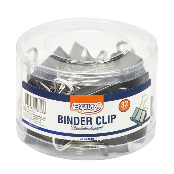 Prendedor de Papel 32mm Ref.BD3224 BRW