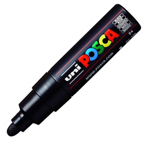 Caneta Posca Ref.PC-7M Preta Ref.55.2400