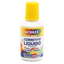 Corretivo Liquido 18ml Escolar Ref.01518